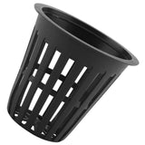 10pcs/Set Durable Safe Plastic Hydroponic Basket Cup for Garden Balcony Planting(Black) In Australia - Darrahopens