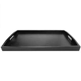 Large Wood Serving tea Water Drinks Tray Wooden Breakfast Tea Serving Tray With Handle #3