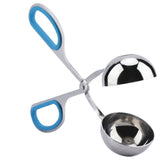 304 Stainless Steel NOn sticky Meatballs Rice Balls Clip Maker Mold Kitchen Tool (Blue)