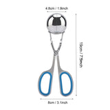 304 Stainless Steel NOn sticky Meatballs Rice Balls Clip Maker Mold Kitchen Tool (Blue)