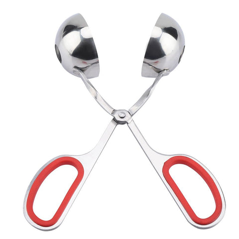 304 Stainless Steel NOn sticky Meatballs Rice Balls Clip Maker Mold Kitchen Tool (Red) In Australia - Darrahopens