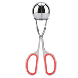 304 Stainless Steel NOn sticky Meatballs Rice Balls Clip Maker Mold Kitchen Tool (Red)