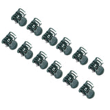 100Pcs Plastic Mini Stalks Flower Garden Tools Stem Clips Grow Upright Orchid