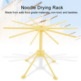 Noodle Spaghetti Pasta Drying Rack Stand Dryer Foldable Kitchen Tool (Yellow) In Australia - Darrahopens