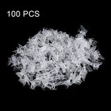 100Pcs Garden Tools Stem Clips Grow Upright Orchid Plastic Mini Stalks Flower In Australia - Darrahopens