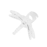 100Pcs Garden Tools Stem Clips Grow Upright Orchid Plastic Mini Stalks Flower Transparent In Australia - Darrahopens