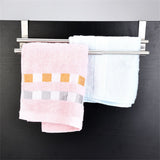 Double Layers Stainless Steel Telescopic Towel Holder Rack Hanger Organizer Bathroom Kitchen