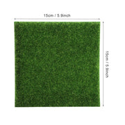 10 PCS Artificial Grass Mat Turf Lawn Garden Micro Landscape Ornament Home Decor