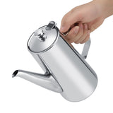 2L Thickened Stainless Steel Teapot Elegant Tea Coffee Water Kettle for Home Restaurant #2