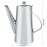 2L Thickened Stainless Steel Teapot Elegant Tea Coffee Water Kettle for Home Restaurant #2