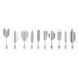3D Gelatin Jelly Molds Stainless Steel DIY Pudding Art Needle Syringe Cake Decorating Tool(M)