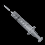 3D Gelatin Jelly Molds Stainless Steel DIY Pudding Art Needle Syringe Cake Decorating Tool(M)