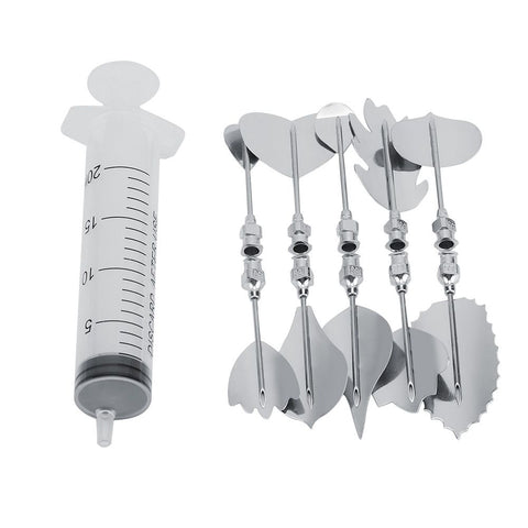 3D Gelatin Jelly Molds Stainless Steel DIY Pudding Art Needle Syringe Cake Decorating Tool(N) In Australia - Darrahopens