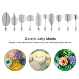 3D Gelatin Jelly Molds Stainless Steel DIY Pudding Art Needle Syringe Cake Decorating Tool(N)