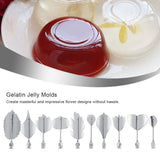 3D Gelatin Jelly Molds Stainless Steel DIY Pudding Art Needle Syringe Cake Decorating Tool(N)