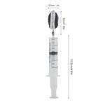 3D Gelatin Jelly Molds Stainless Steel DIY Pudding Art Needle Syringe Cake Decorating Tool(N)