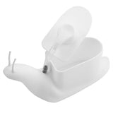 Snail Shape Press Style Soap Liquid Bottle Hand Lotion Dispenser Bathroom Accessories (Black)