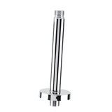 Stainless Steel Round Top Shower Arm Pipe Wall Mount for Bathroom Ceiling Shower Head (15 cm)