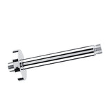 Stainless Steel Round Top Shower Arm Pipe Wall Mount for Bathroom Ceiling Shower Head (15 cm)