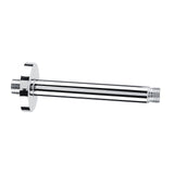 Stainless Steel Round Top Shower Arm Pipe Wall Mount for Bathroom Ceiling Shower Head (15 cm)