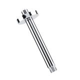 Stainless Steel Round Top Shower Arm Pipe Wall Mount for Bathroom Ceiling Shower Head (15 cm)