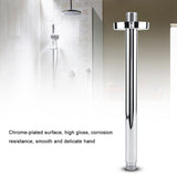 Stainless Steel Round Top Shower Arm Pipe Wall Mount for Bathroom Ceiling Shower Head (25 cm)