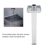 Square Stainless Steel Top Shower Arm Pipe Wall Mount for Bathroom Ceiling Shower Head(20 cm)