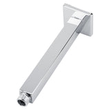 Square Stainless Steel Top Shower Arm Pipe Wall Mount for Bathroom Ceiling Shower Head(20 cm)