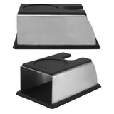 Black Stainless Steel Anti rust Durable Coffee Tamper Base Stand Rack