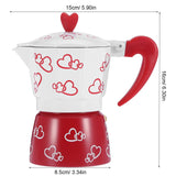 Aluminum Durable Coffee Maker Kettle Pot Household Office(S)