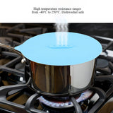 Silicone Steam Pot Lids Pressure Cooker Spill Food Seal Cover for Household Pan Covers