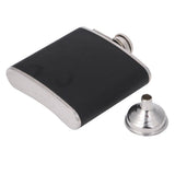 Portable Stainless Steel Wine Whiskey Flask Elegant Leather Hip Alcohol Bottle 5oz/150mL In Australia - Darrahopens