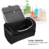 Portable Waterproof Shampoo Shaver Wash Storage Bag Man Woman Travel(Black) In Australia - Darrahopens