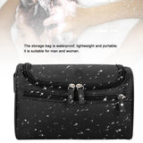 Portable Waterproof Shampoo Shaver Wash Storage Bag Man Woman Travel(Black) In Australia - Darrahopens