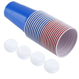 Beer Pong Set Beer Pong Drinking Game Set Beer Pong Cups22 Cups 4 PingPong Balls Red Blue In Australia - Darrahopens