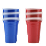 Beer Pong Set Beer Pong Drinking Game Set Beer Pong Cups22 Cups 4 PingPong Balls Red Blue