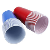 Beer Pong Set Beer Pong Drinking Game Set Beer Pong Cups22 Cups 4 PingPong Balls Red Blue