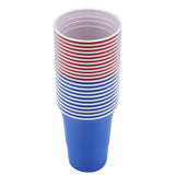 Beer Pong Set Beer Pong Drinking Game Set Beer Pong Cups22 Cups 4 PingPong Balls Red Blue
