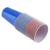 Beer Pong Set Beer Pong Drinking Game Set Beer Pong Cups22 Cups 4 PingPong Balls Red Blue