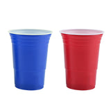 Beer Pong Set Beer Pong Drinking Game Set Beer Pong Cups22 Cups 4 PingPong Balls Red Blue