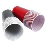 Beer Pong Set Beer Pong Drinking Game Set Beer Pong Cups22 Cups 4 PingPong Balls Red Black