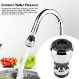 Faucet Bubbler Turbo Adjustable Sink Sprayer Jet Water Saving Device Water Economizer