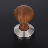 Practical Rosewood Handle Coffee Tamper Espresso Powder Flat Press Hammer (51mm) In Australia - Darrahopens