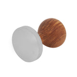 Practical Rosewood Handle Coffee Tamper Espresso Powder Flat Press Hammer (51mm)