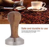 Practical Stainless Steel Coffee Tamper Espresso Powder Flat Press Hammer (51mm)