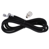 1.8M EVA Braided Airbrush Hose Air Tube 1/8"-1/4" Adaptor Fitting Ends Coupling