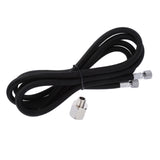 1.8M EVA Braided Airbrush Hose Air Tube 1/8"-1/4" Adaptor Fitting Ends Coupling