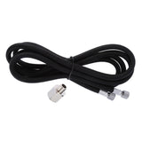 1.8M EVA Braided Airbrush Hose Air Tube 1/8"-1/4" Adaptor Fitting Ends Coupling