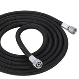 1.8M EVA Braided Airbrush Hose Air Tube 1/8"-1/4" Adaptor Fitting Ends Coupling