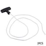 2pcs Lawnmower Recoil Pull Starter Handle 1.5m Cord Rope Mower Accessories